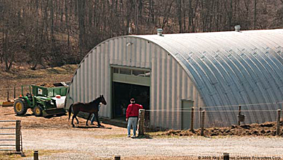 Metal Horse Barns