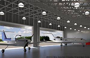 airplane hangar airplane hangar